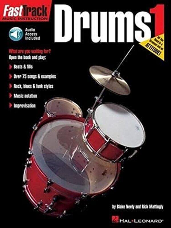 

Fasttrack Drums Method 1 by Neely, Blake - Matti..Paperback