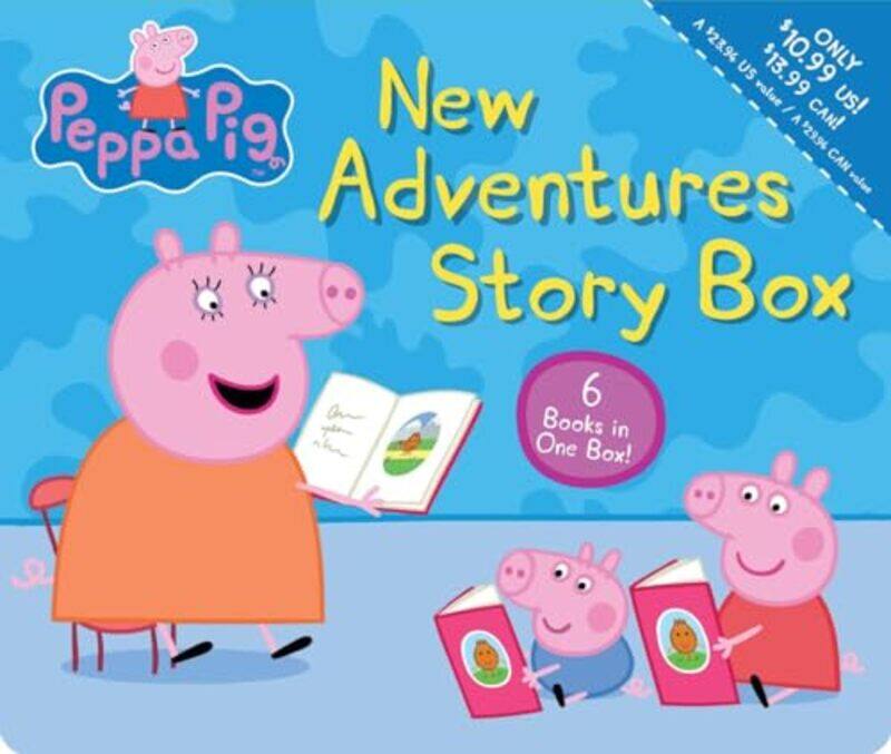 

Bx-Peppa Pig 8X8 New Advs Story Box By 6Bks - Paperback