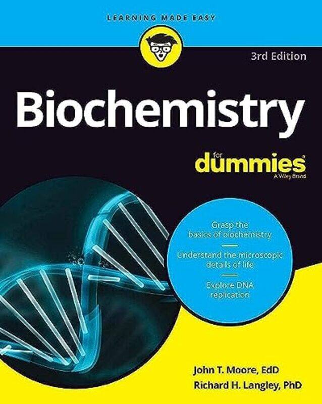 

Biochemistry For Dummies,Paperback by John T. Moore