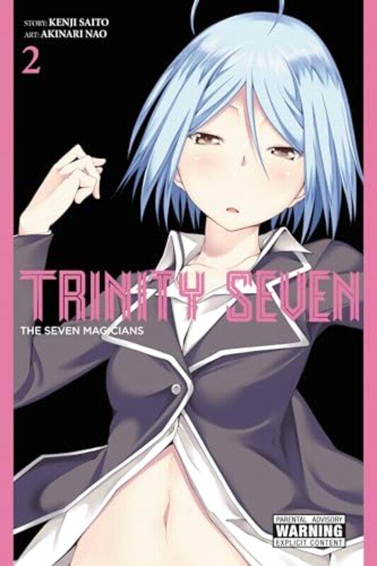 

Trinity Seven Vol 2 by Kenji Saitou-Paperback