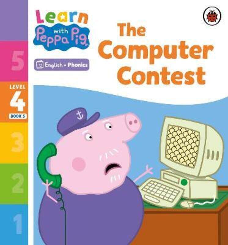 

Learn with Peppa Phonics Level 4 Book 5 - The Computer Contest (Phonics Reader)