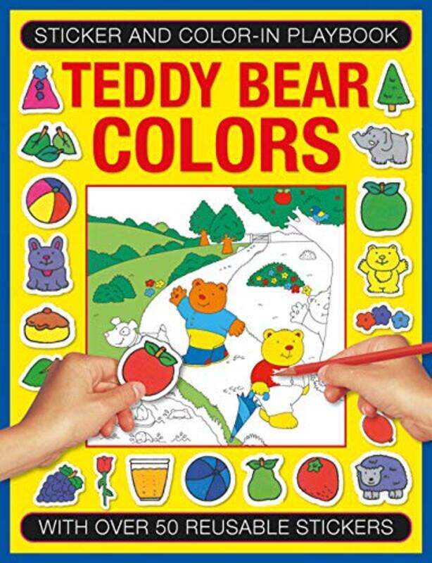 

Sticker and Colorin Playbook Teddy Bear Colors by Rosemary Gray-Paperback