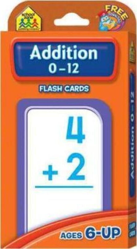 

Flash Cards - Addition 0 - 12, Paperback Book, By: School Zone