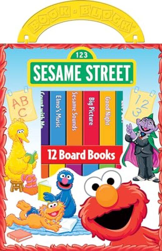 

First Library Sesame Street By Pi Kids Joe Mathieu Tom Leigh Dicicco Studios -Paperback