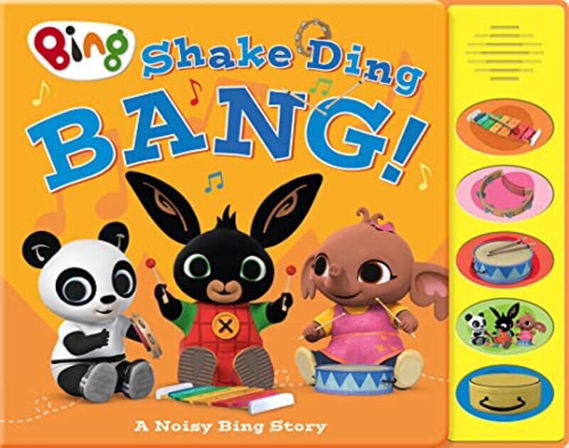 

Shake Ding Bang Sound Book by HarperCollins Children’s Books-Hardcover