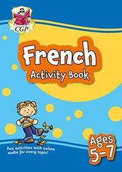 New French Activity Book for Ages 57 with Online Audio by CGP Books - CGP Books Paperback