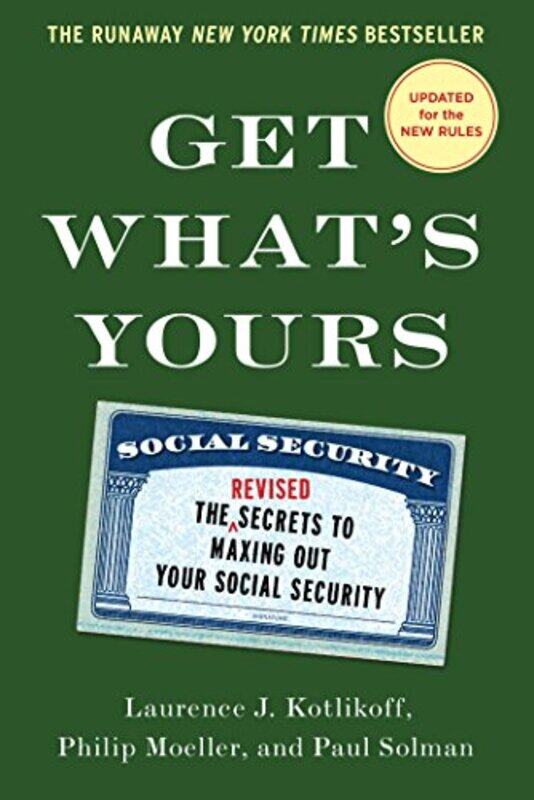 

Get Whats Yours Rev By Kotlikoff Laurence - Hardcover