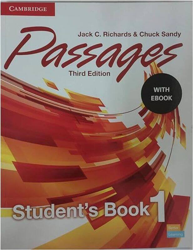 

Passages Level 1 Students Book With Ebook by Richards Jack C. (Southeast Asian Ministers of Education Organization (SEAMEO) Regional Language Ce Paper