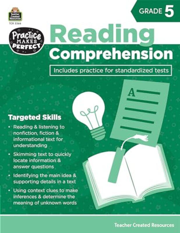 

Reading Comprehension Grade 5 by Teacher Created Resources Paperback