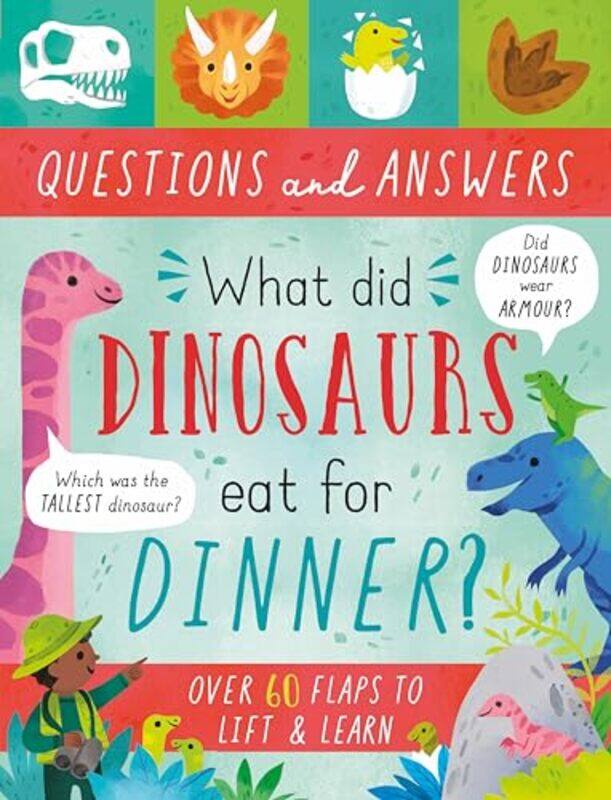 

What Did Dinosaurs Eat for Dinner by Jie HU-Hardcover