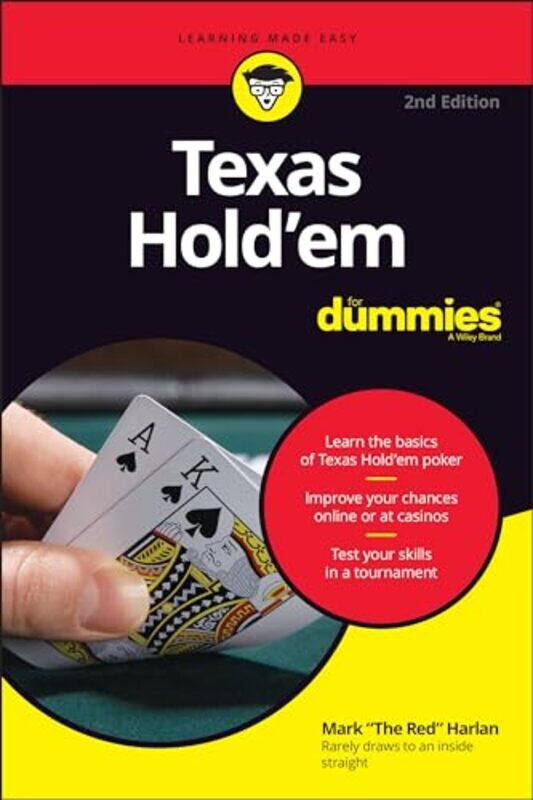 

Texas Holdem For Dummies by Mark Harlan-Paperback