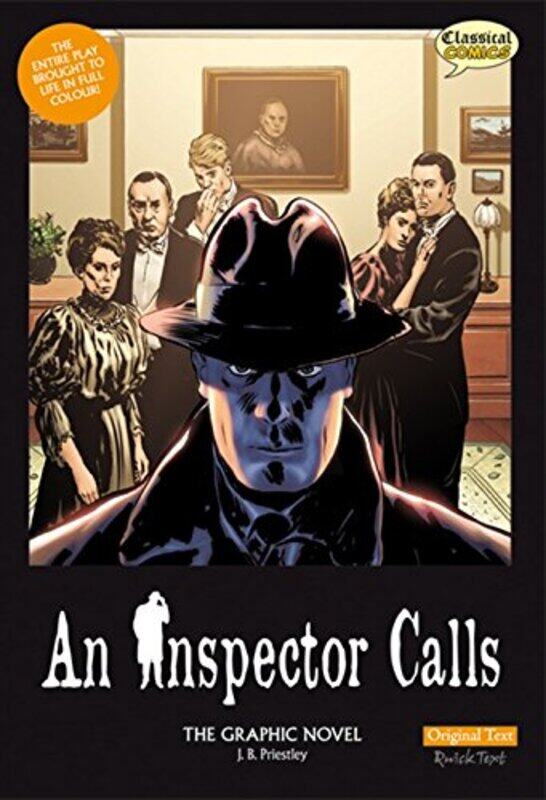

An Inspector Calls The Graphic Novel Original Text, Paperback by Priestley, J. B. - Cobley, Jason - Volley, Will - Sanchez, Alejandro - Campbell, Jim