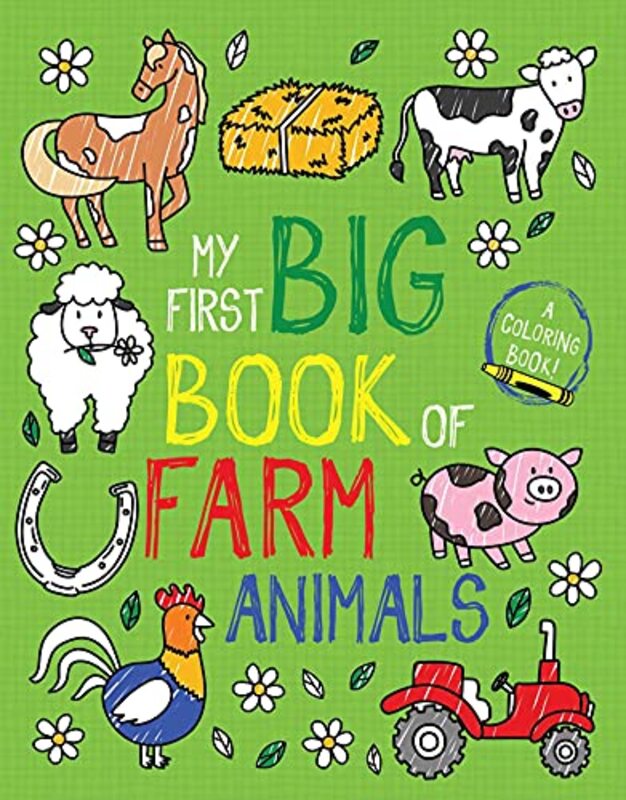 

My First Big Book Of Farm Animals by Little Bee Books-Paperback