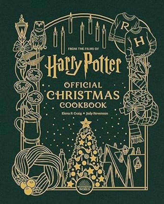 Harry Potter Official Christmas Cookbook by Craig Elena Hardcover