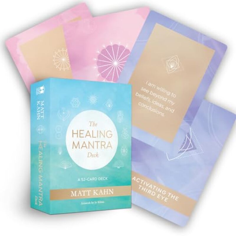 The Healing Mantra Deck By Kahn Matt - Paperback