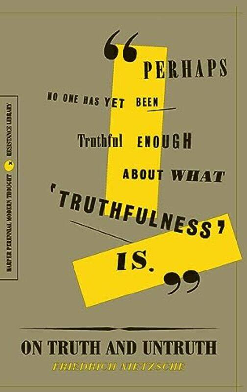 

On Truth and Untruth by Friedrich Nietzsche-Paperback