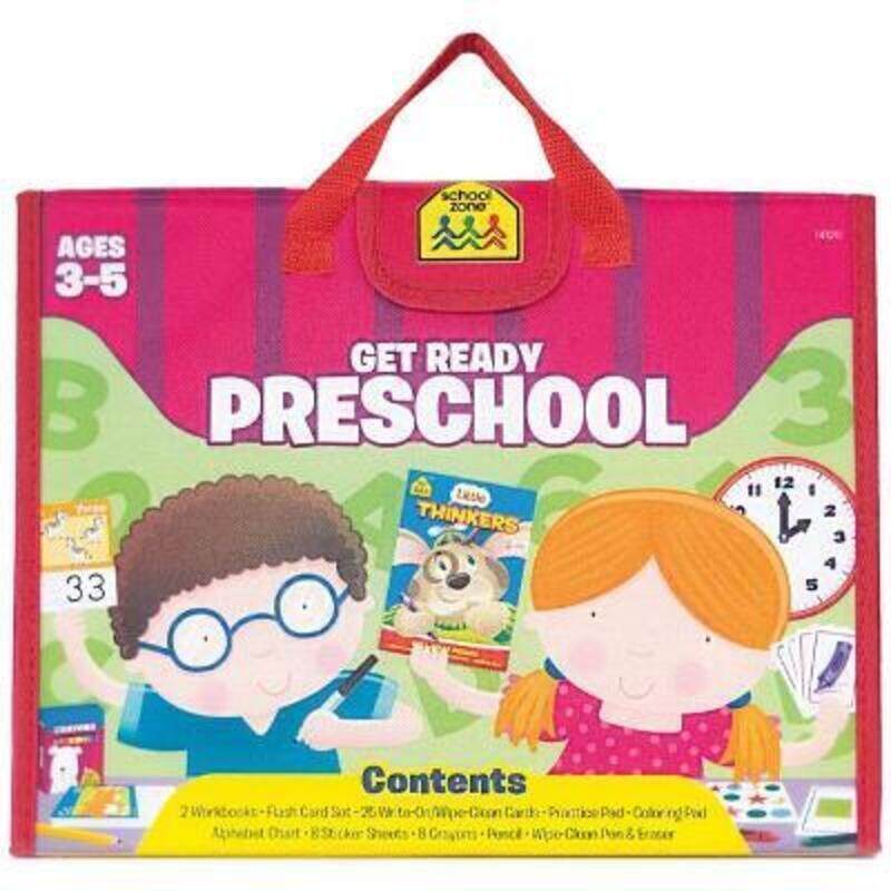 

School Zone Get Ready Preschool Learning Playset.paperback,By :Zone, School