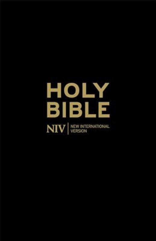 

Niv Holy Bible Anglicised Black Gift And Award by New International Version-Paperback