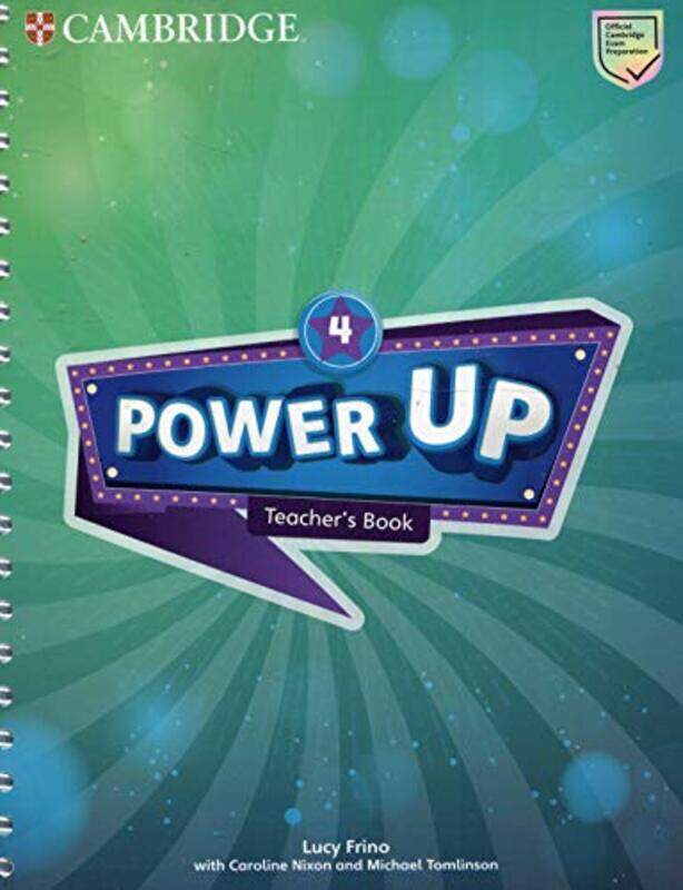 

Power Up Level 4 Teacher's Book,Paperback,by:Frino, Lucy - Nixon, Caroline - Tomlinson, Michael