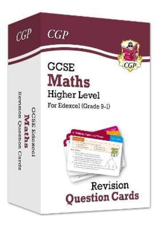 

Grade 9-1 GCSE Maths Edexcel Revision Question Cards - Higher