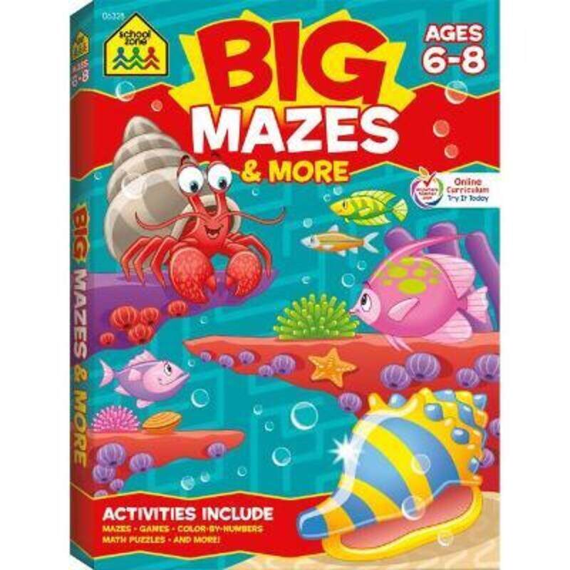 

Big Mazes & More! Workbook.paperback,By :School Zone Staff