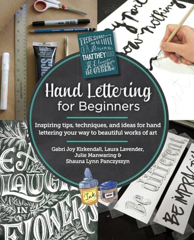 

Hand Lettering For Beginners By Kirkendall Gabri Joy - Paperback