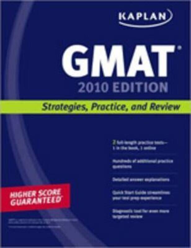 

^(C) Kaplan GMAT 2010: Strategies, Practice, and Review.paperback,By :Kaplan