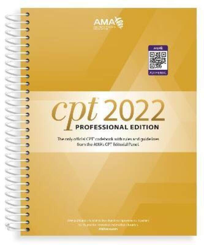 

CPT Professional 2022.paperback,By :American Medical Association