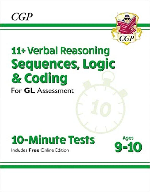 

11 Gl 10Minute Tests Verbal Reasoning Sequences Logic & Coding Ages 910 With Onl Ed by Books, CGP - Books, CGP-Paperback