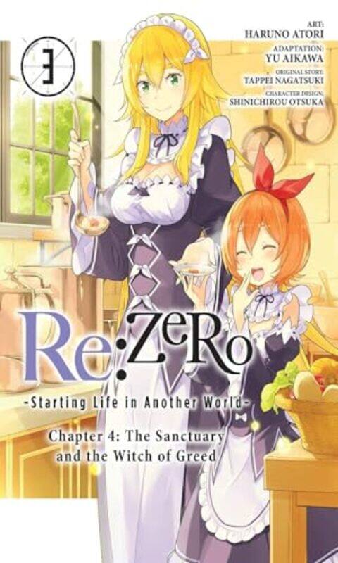 

ReZERO Starting Life in Another World Chapter 4 The Sanctuary and the Witch of Greed Vol 3 by Tappei Nagatsuki-Paperback