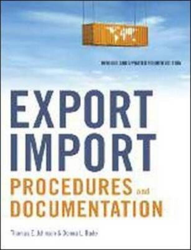 

Export/Import Procedures and Documentation.Hardcover,By :Thomas E. Johnson