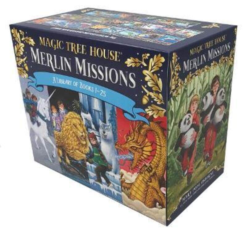 

Magic Tree House Merlin Missions #1-25 Boxed Set.paperback,By :Mary Pope Osborne