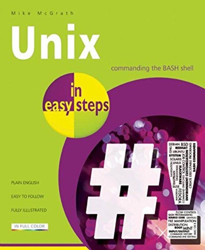 

Unix In Easy Steps by Mike McGrath-Paperback