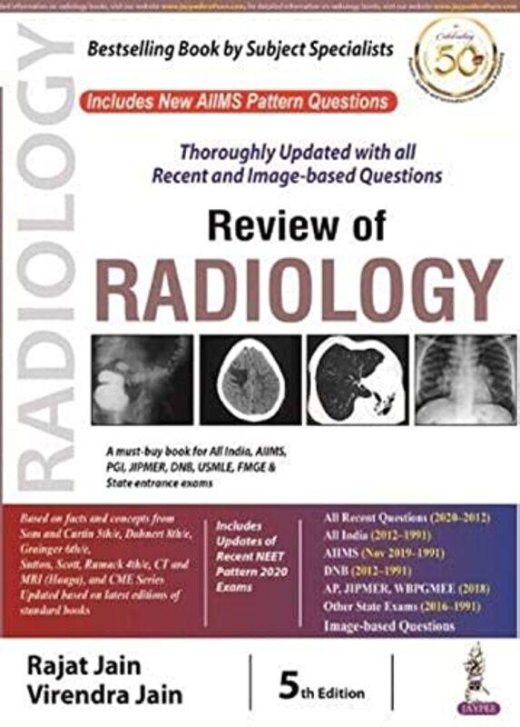 

Review Of Radiology by Jain, Rajat - Jain, Virendra - Paperback