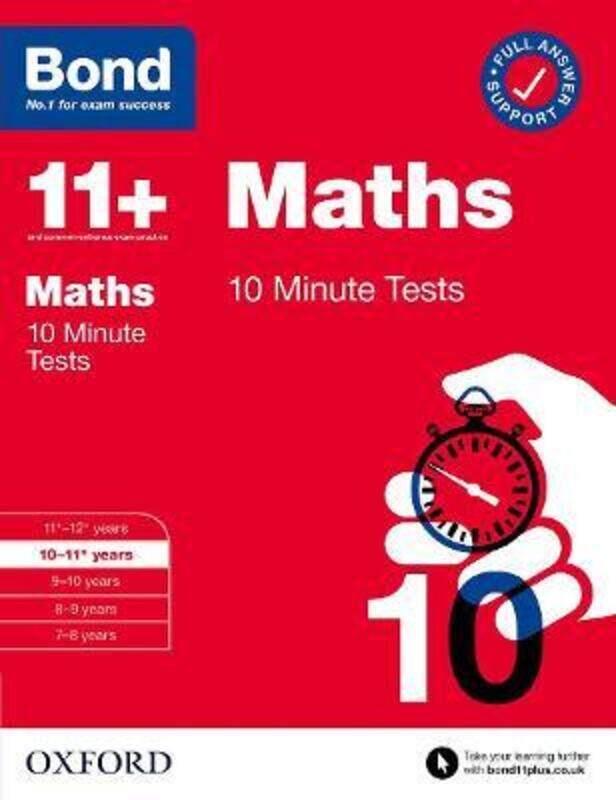 

Bond 11+: Bond 11+ 10 Minute Tests Maths 10-11 years