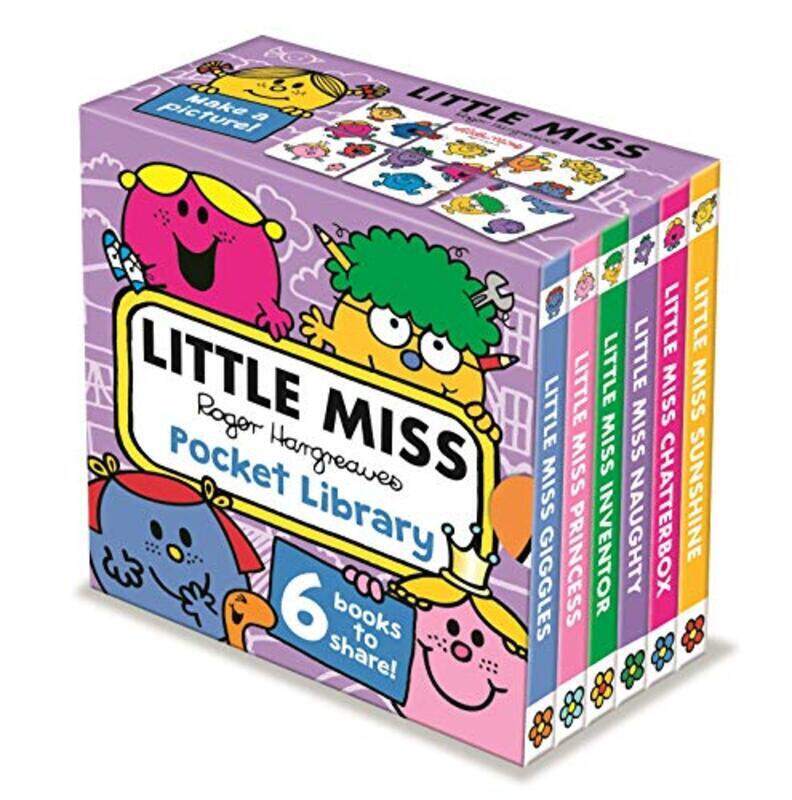 

Little Miss: Pocket Library, Board Book, By: Roger Hargreaves