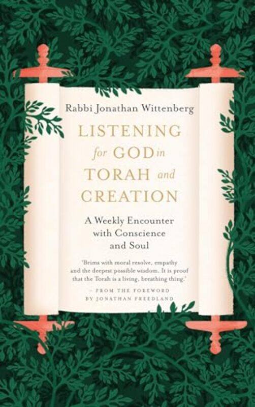 

Listening For God In Torah And Creation By Wittenberg Jonathan - Hardcover