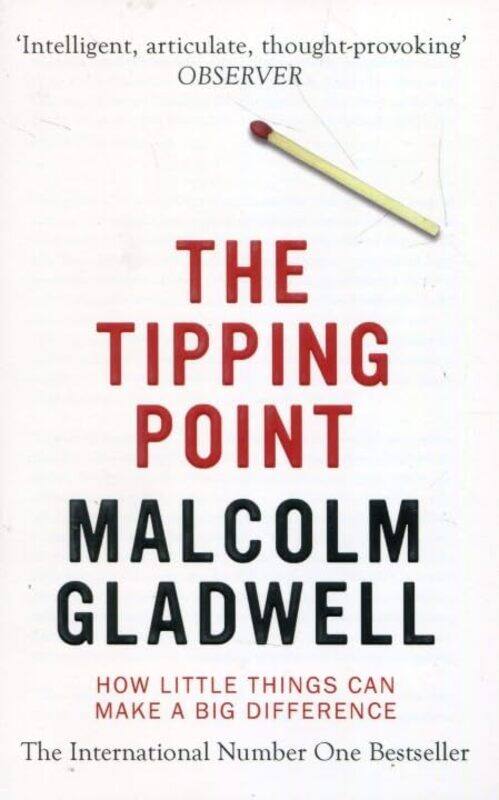 

The Tipping Point by Malcolm Gladwell-Paperback