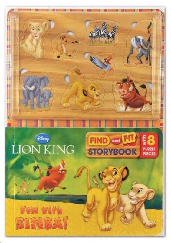 

Disney Lion King Find and Fit Story Book, Board book, By: Parragon Books