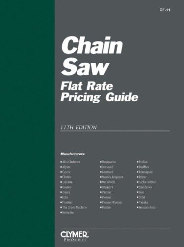 

Chain Saw Flat Rate by Haynes Publishing-Paperback