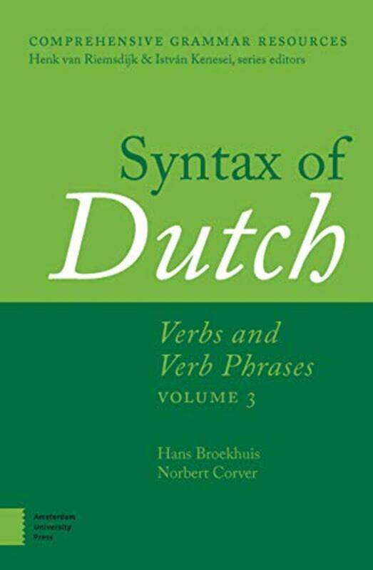

Syntax of Dutch by Dr Andy Brown-Hardcover
