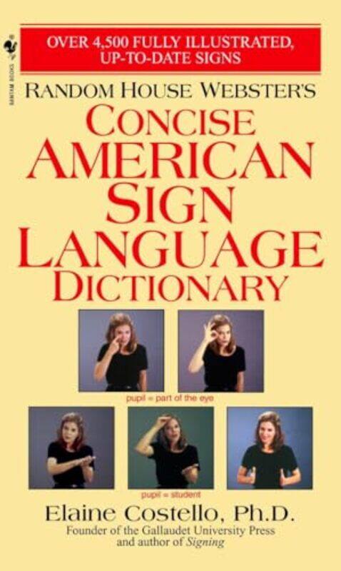 

Rh Websters Concise Amer Sign Language By Costello Elaine - Paperback