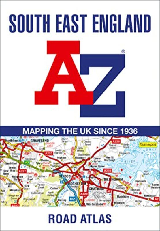 

South East England Az Road Atlas by A-Z Maps-Paperback