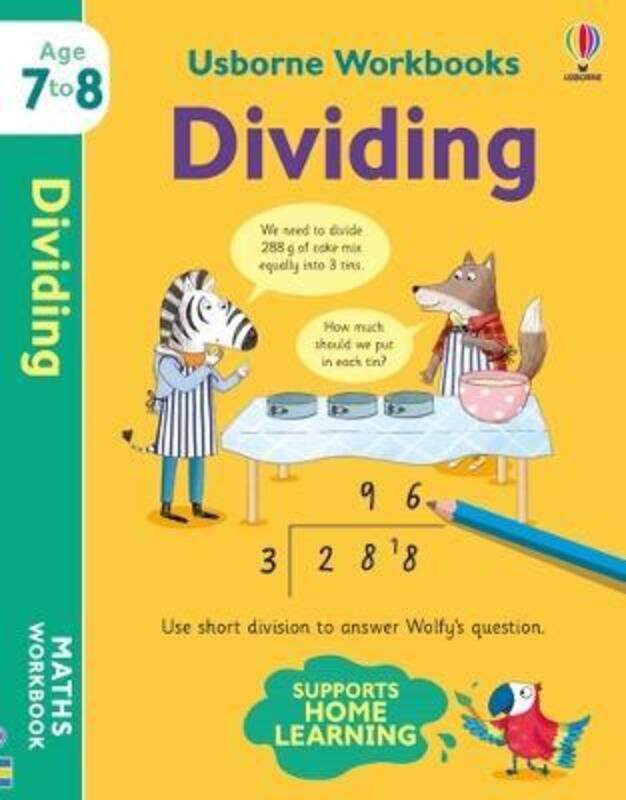 

Usborne Workbooks Dividing 7-8.paperback,By :Bathie, Holly - Elisa Paganelli