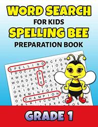 Word Search For Kids Spelling Bee Preparation Book Grade 1: 1st Grade Spelling Workbook Fun Puzzle B , Paperback by Puzzle Mastery Press