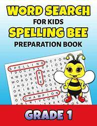 Word Search For Kids Spelling Bee Preparation Book Grade 1: 1st Grade Spelling Workbook Fun Puzzle B , Paperback by Puzzle Mastery Press