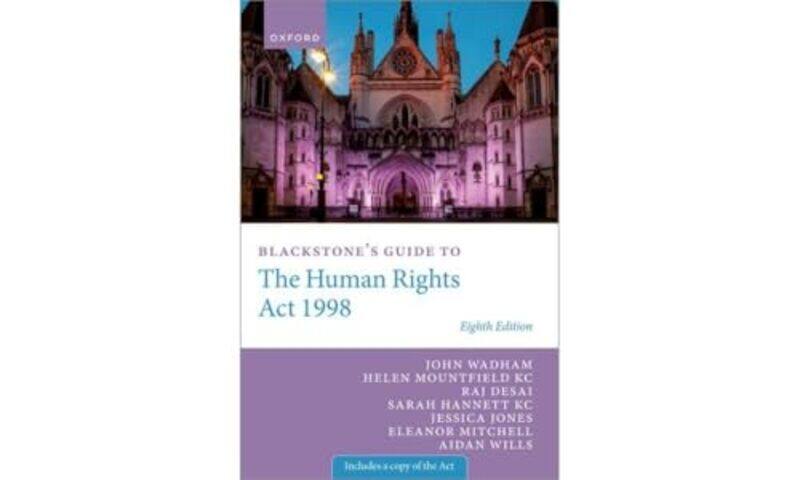 

Blackstones Guide to the Human Rights Act 1998 by Meyleen M Hummingbird Counseling Washington USA Velasquez-Paperback