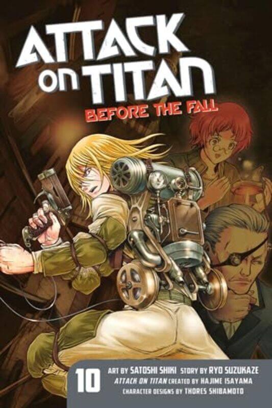 

Attack On Titan Before The Fall 10 by Satoshi ShikiRyo Suzukaze-Paperback