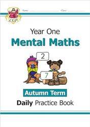 KS1 Mental Maths Year 1 Daily Practice Book Autumn Term by CGP BooksCGP Books-Paperback