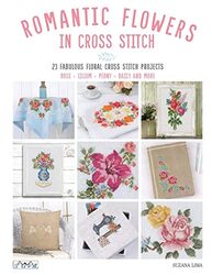 Romantic Flowers In Cross Stitch by Lima, Suzana..Paperback